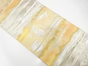 アンティーク　樹木模様織り出し袋帯（材料）